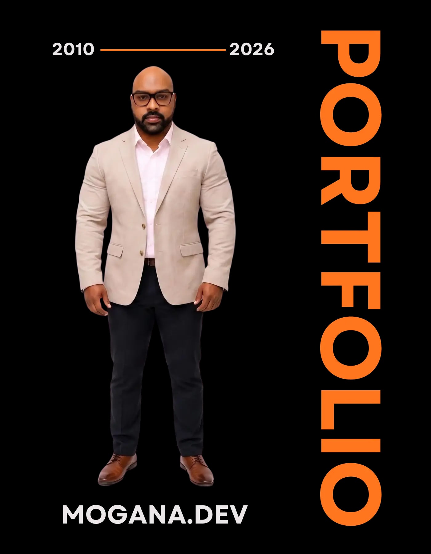 Professional portrait of the Mogana.dev Full Stack Product Engineer