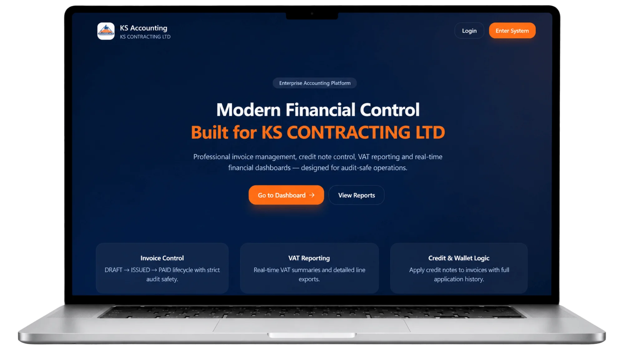 KS Accounting project preview