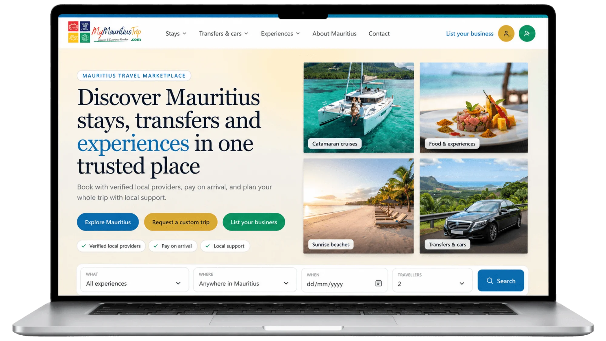 MyMauritiusTrip project preview